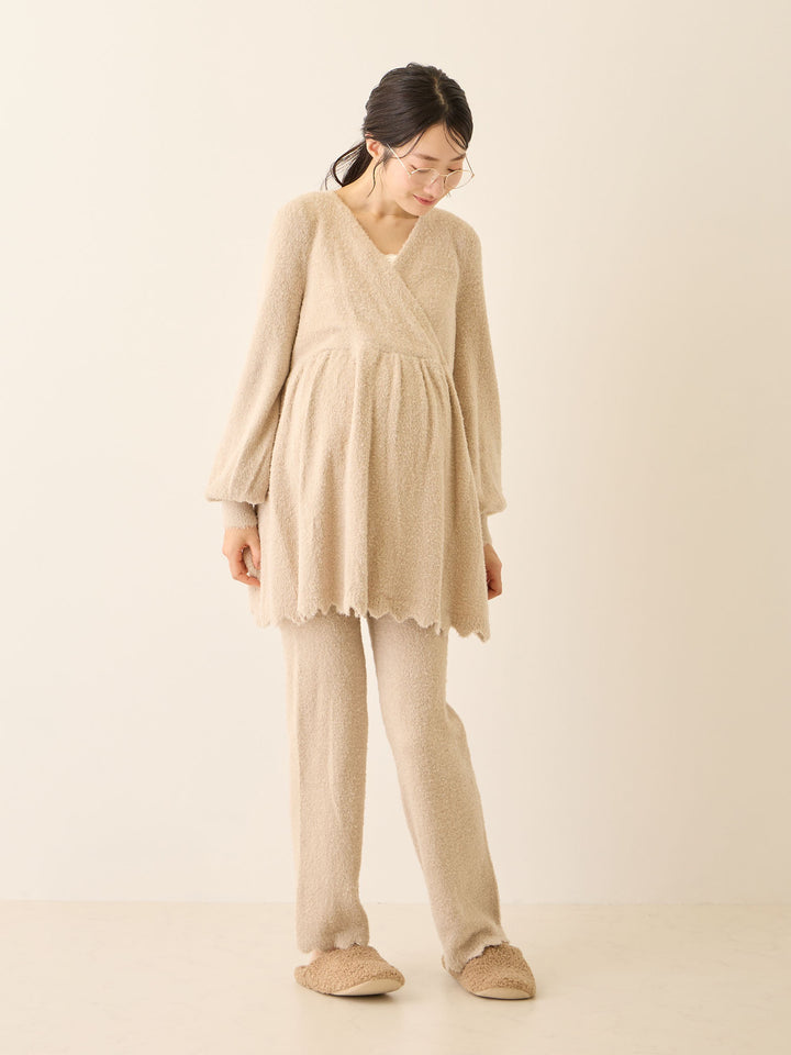 ふわふわルームレギンス Beige