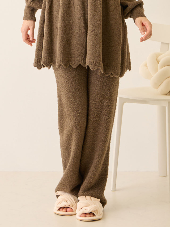 ふわふわルームレギンス Brown