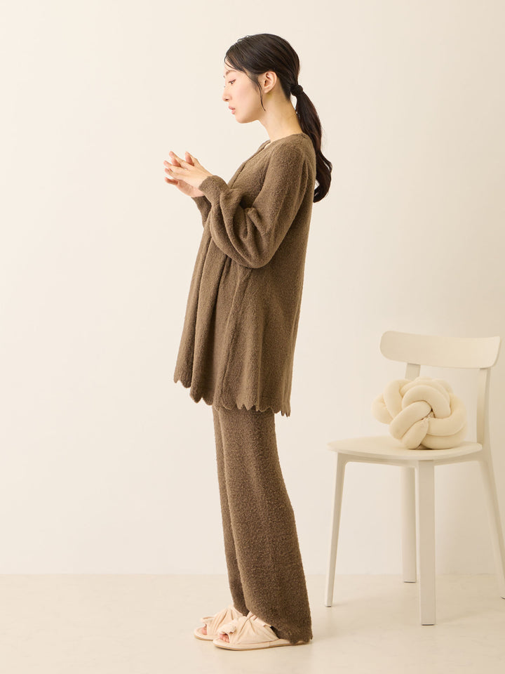 ふわふわルームレギンス Brown