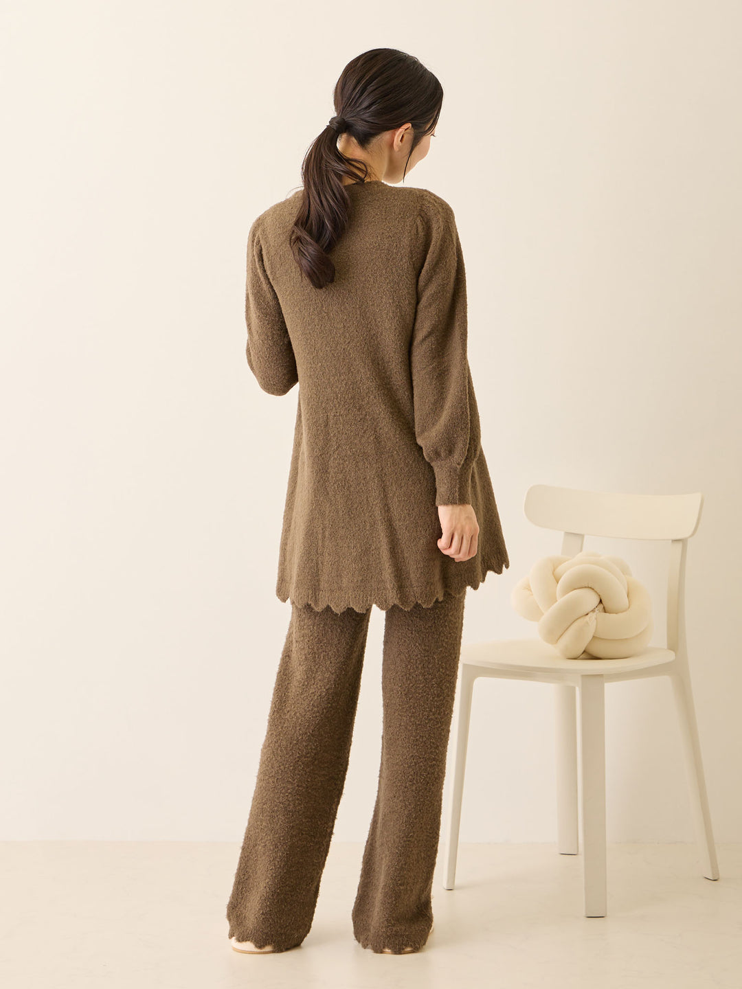 ふわふわルームレギンス Brown