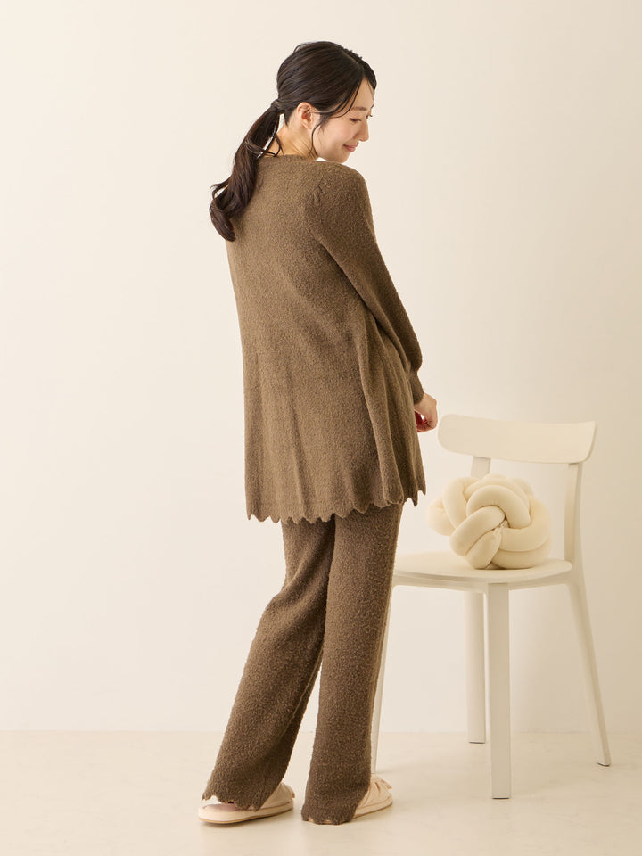 ふわふわルームレギンス Brown