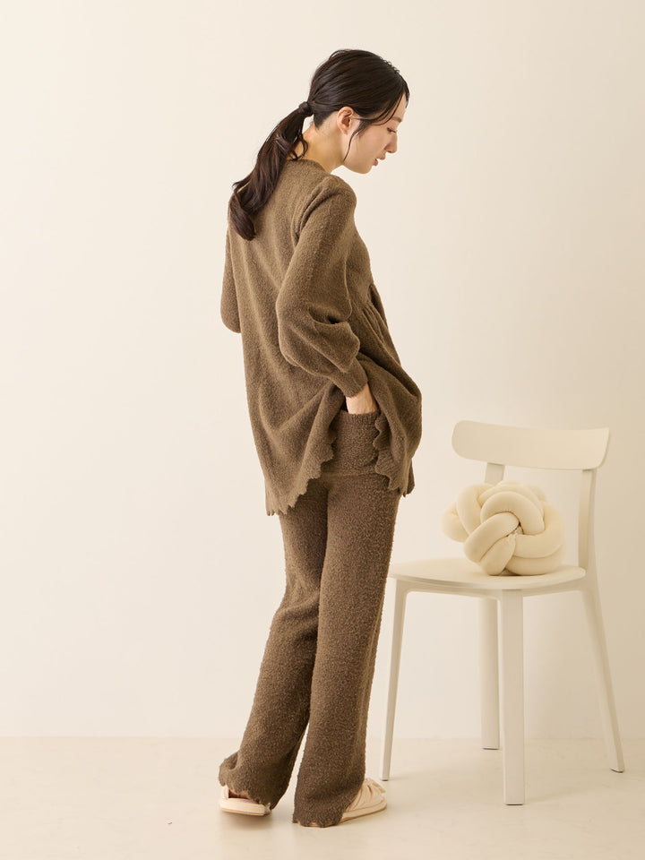 ふわふわルームレギンス Brown