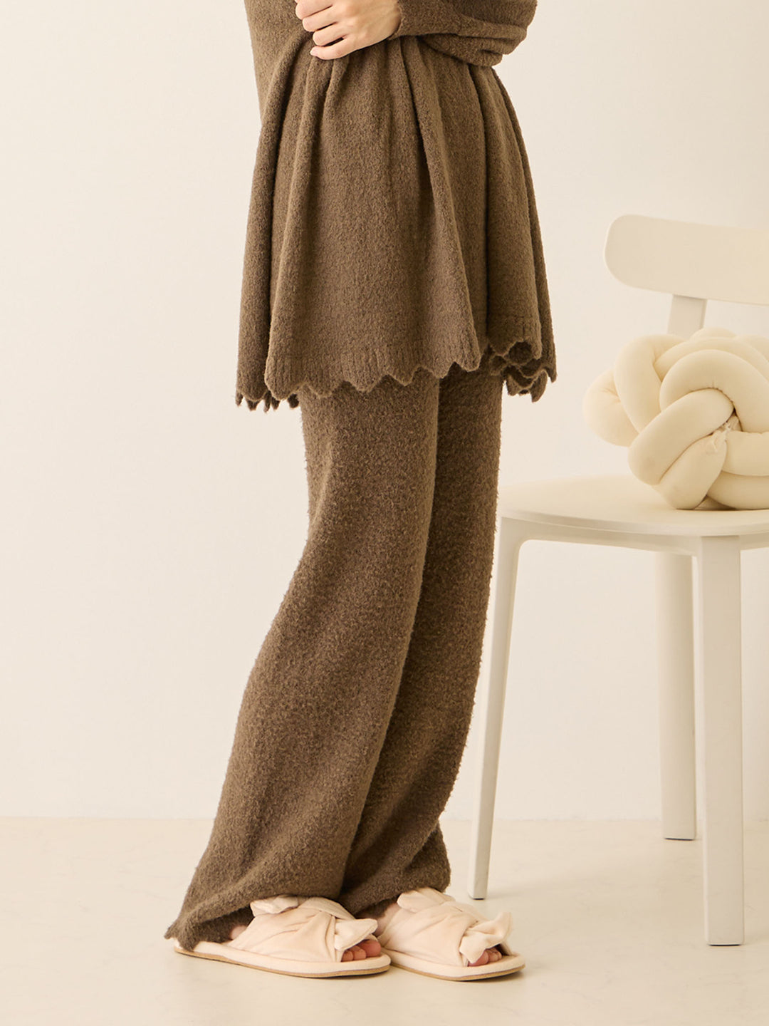 ふわふわルームレギンス Brown