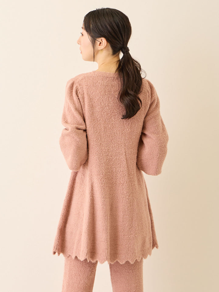 ふわふわルームトップス Pink beige