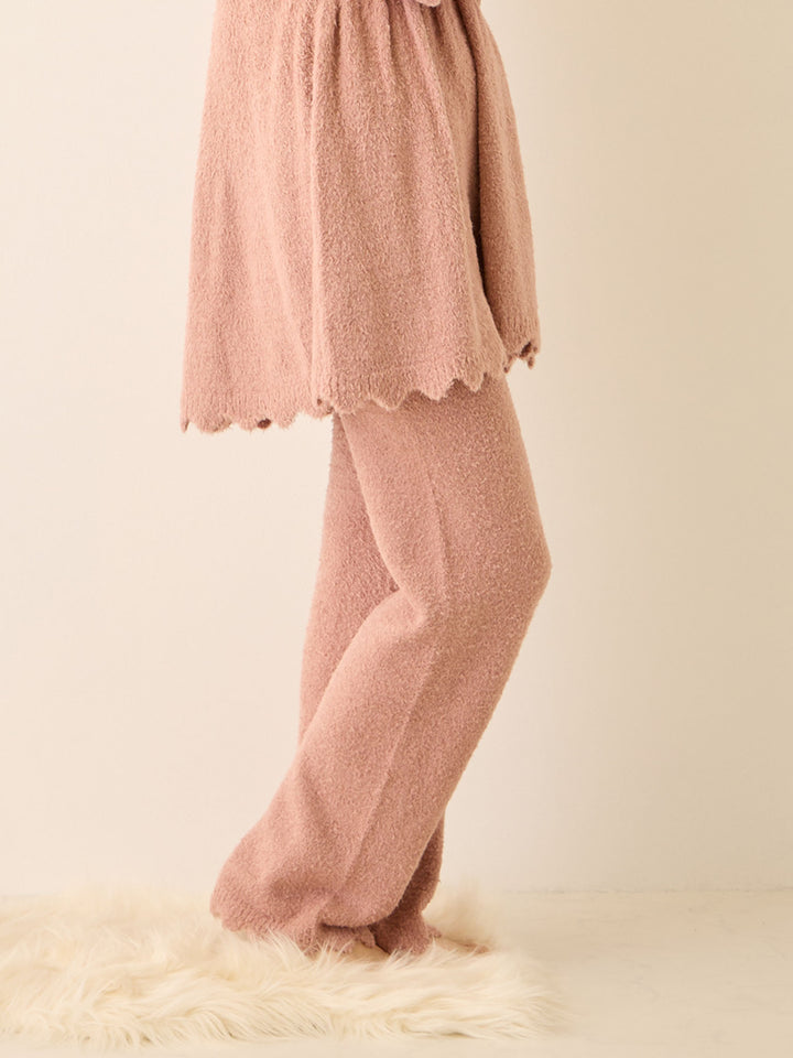 ふわふわルームレギンス Pink beige