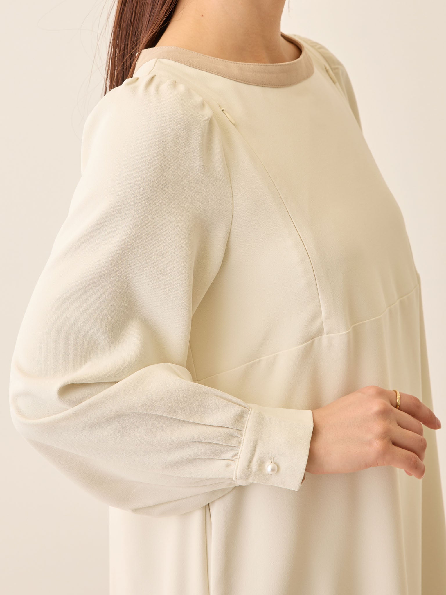 セレモニー対応・配色ワンピース Black – honono for mom&baby