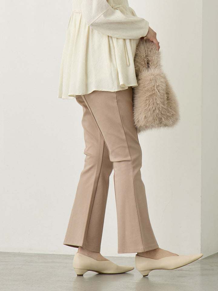 ポンチフレアパンツ Beige