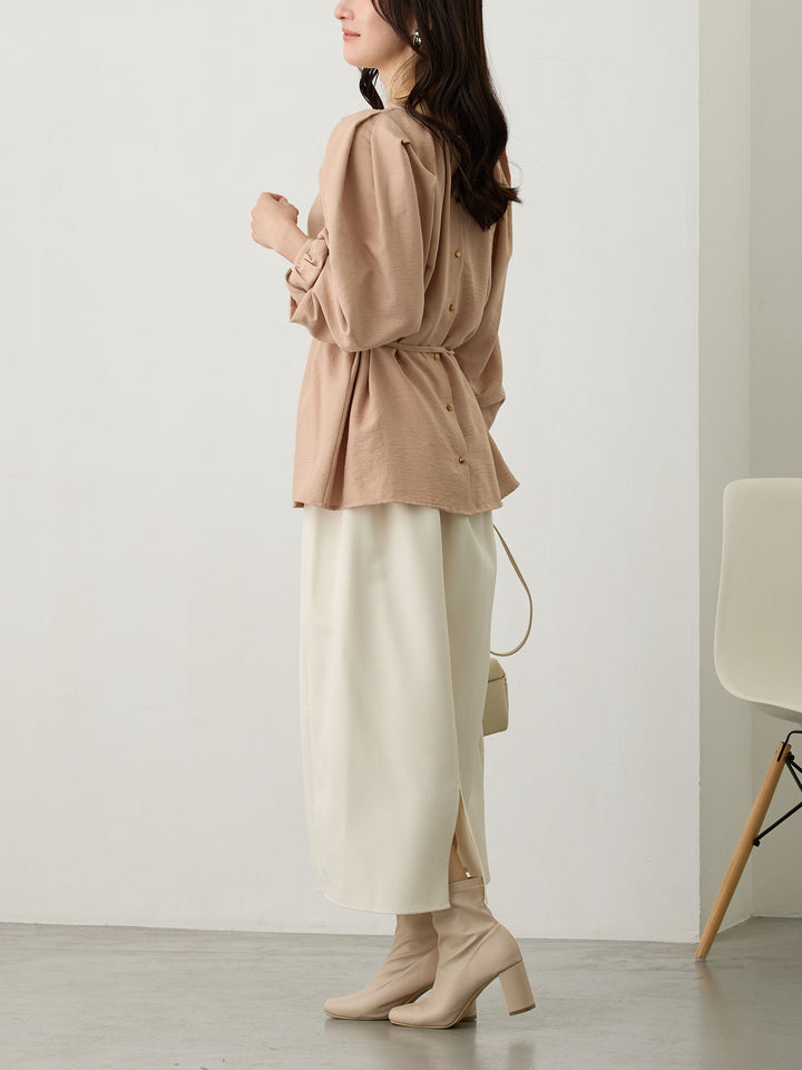 Maternity Tight Skirt (Ivory) for Ceremonies