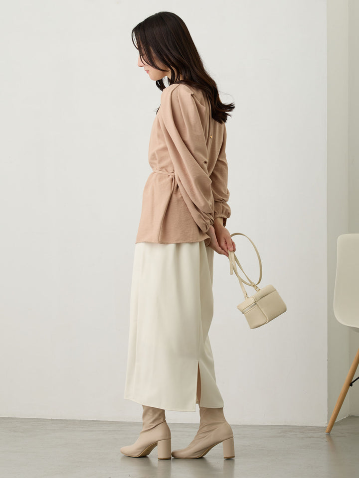 Maternity Tight Skirt (Ivory) for Ceremonies