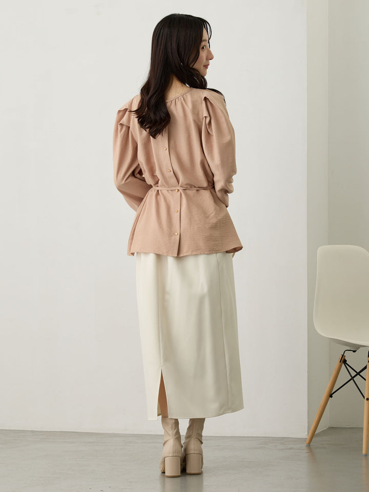 Maternity Tight Skirt (Ivory) for Ceremonies