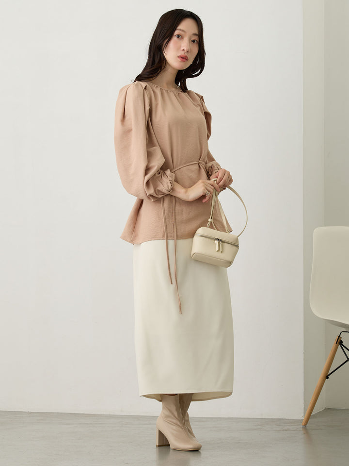 Maternity Tight Skirt (Ivory) for Ceremonies