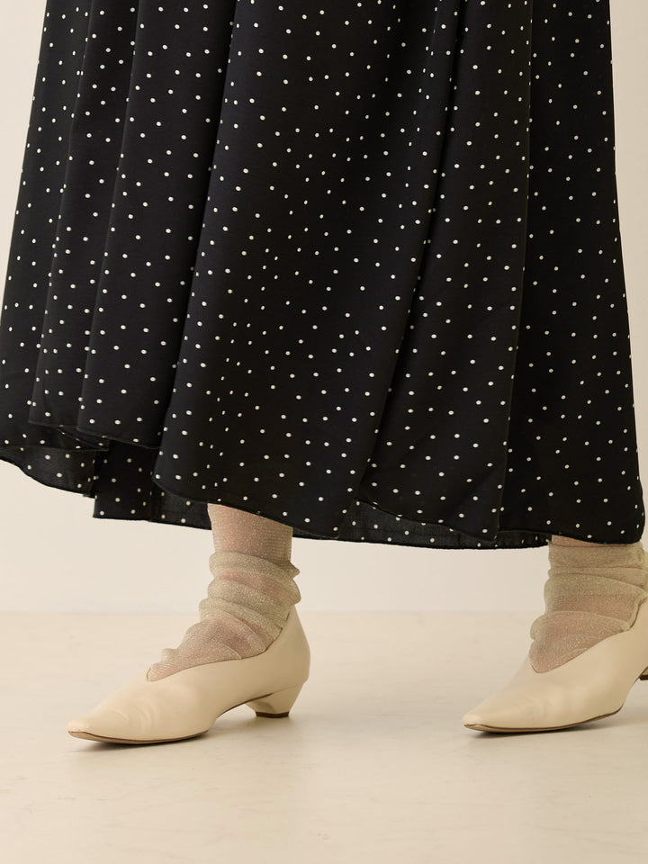 リブニットドッキングワンピース Gray