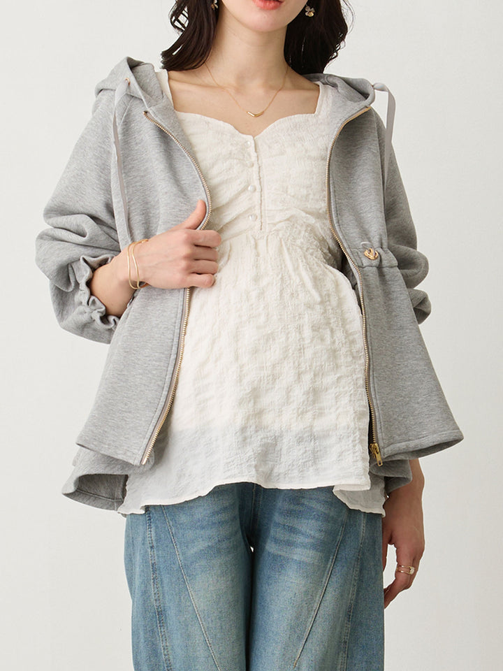 ダッカー付きダンボールライトアウター Gray