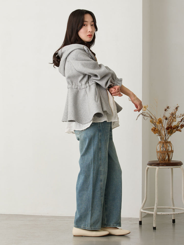 ダッカー付きダンボールライトアウター Gray