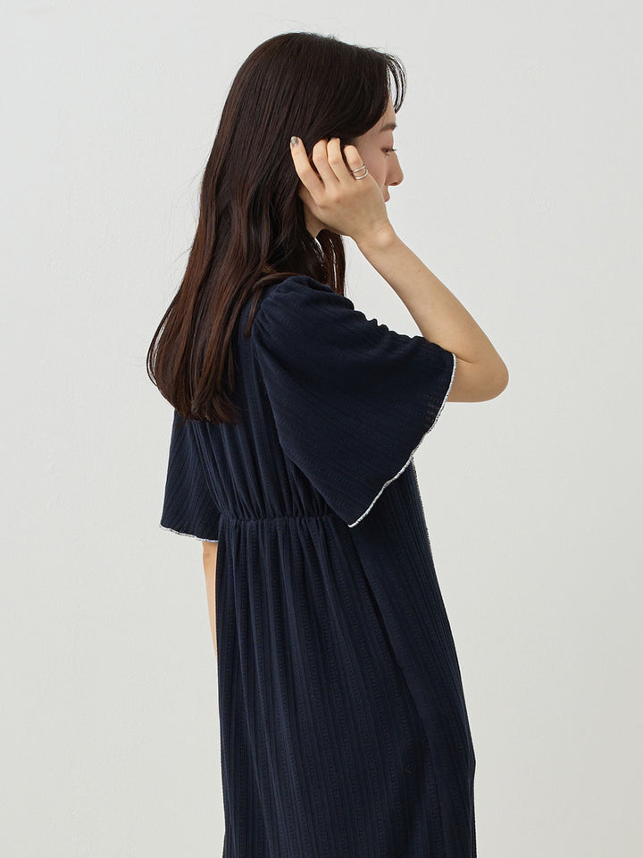 メローデザインワンピース Navy
