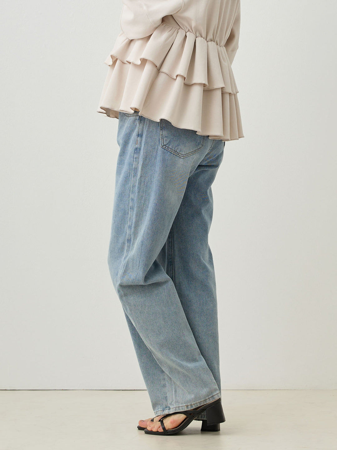 Maternity long denim Light blue