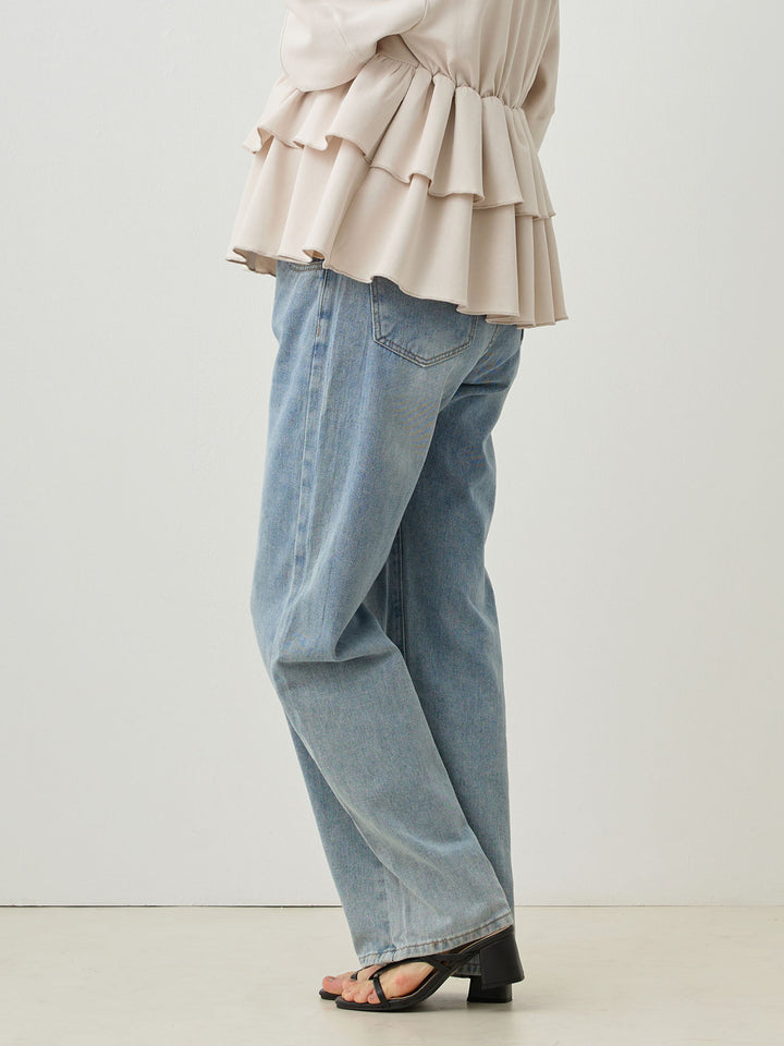 Maternity long denim Light blue