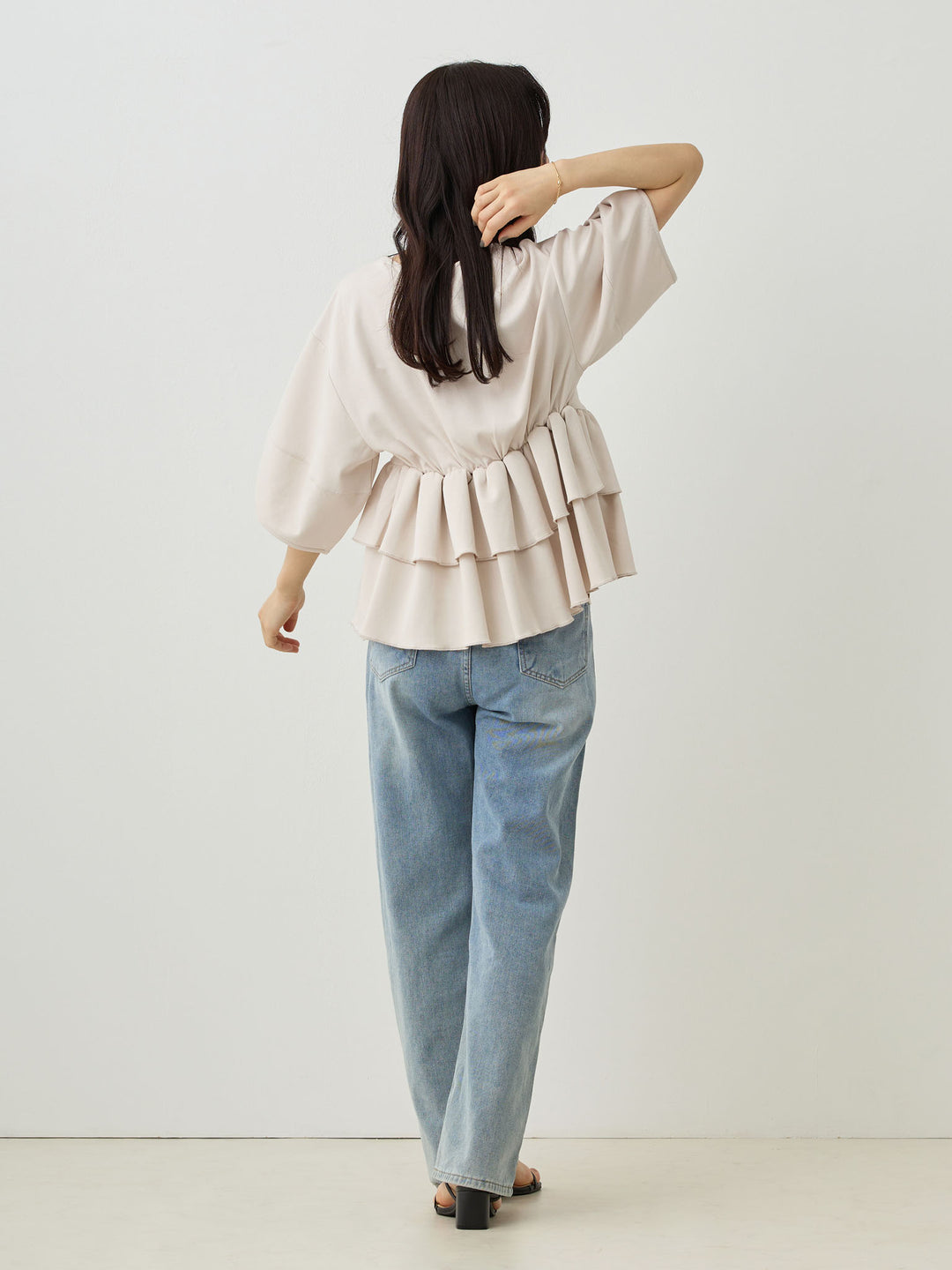 Maternity long denim Light blue