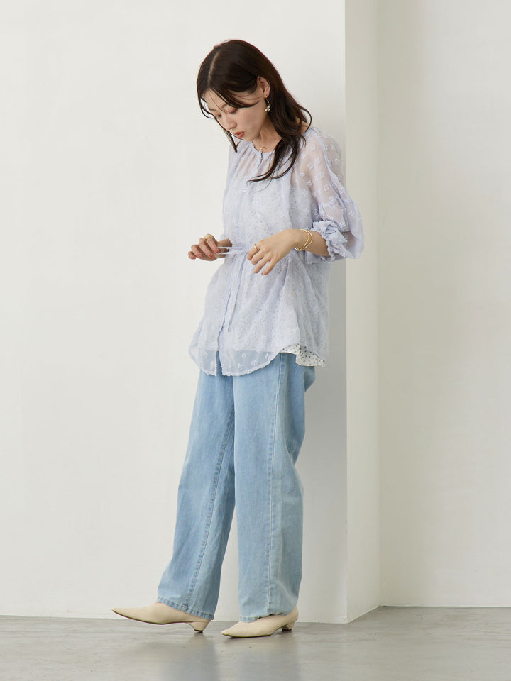 シアーチュニック Blue