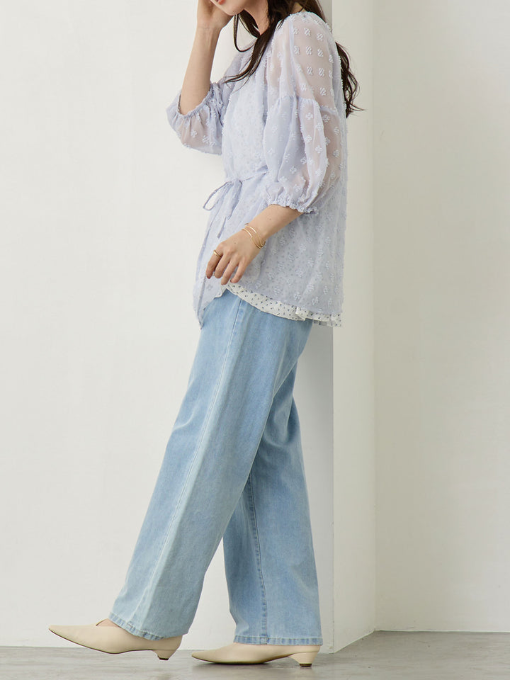 シアーチュニック Blue