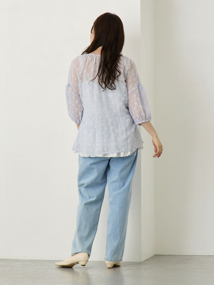 シアーチュニック Blue