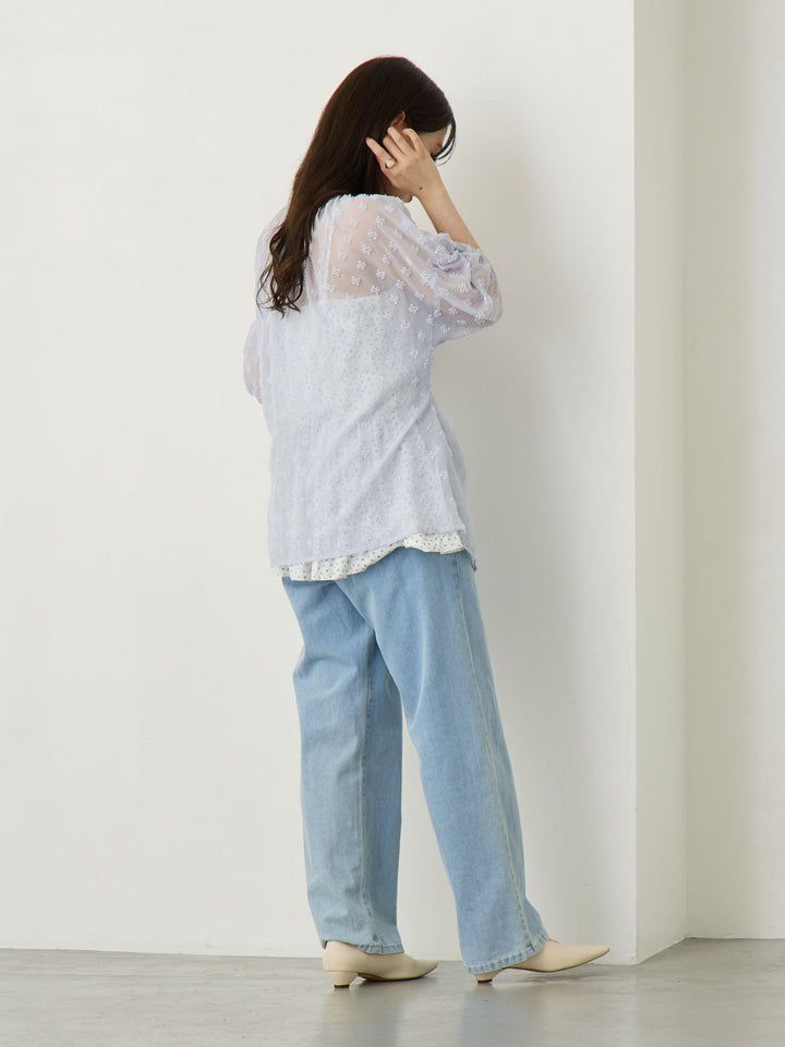 シアーチュニック Blue