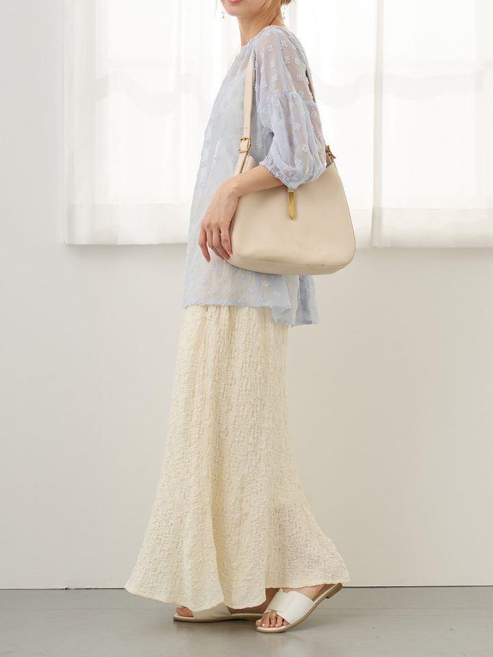 ストレッチマーメイドスカート Ivory