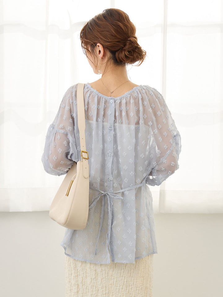 シアーチュニック Blue