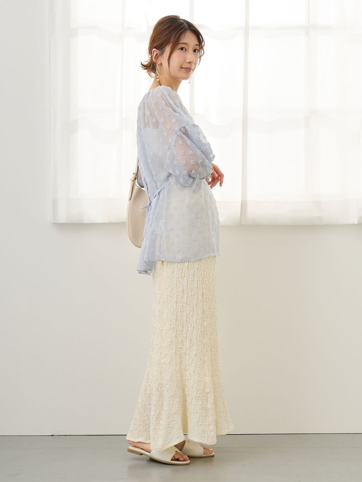 シアーチュニック Blue