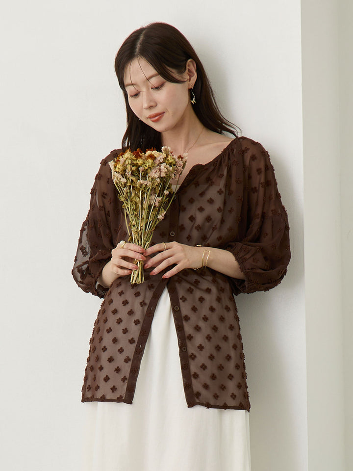 シアーチュニック Brown