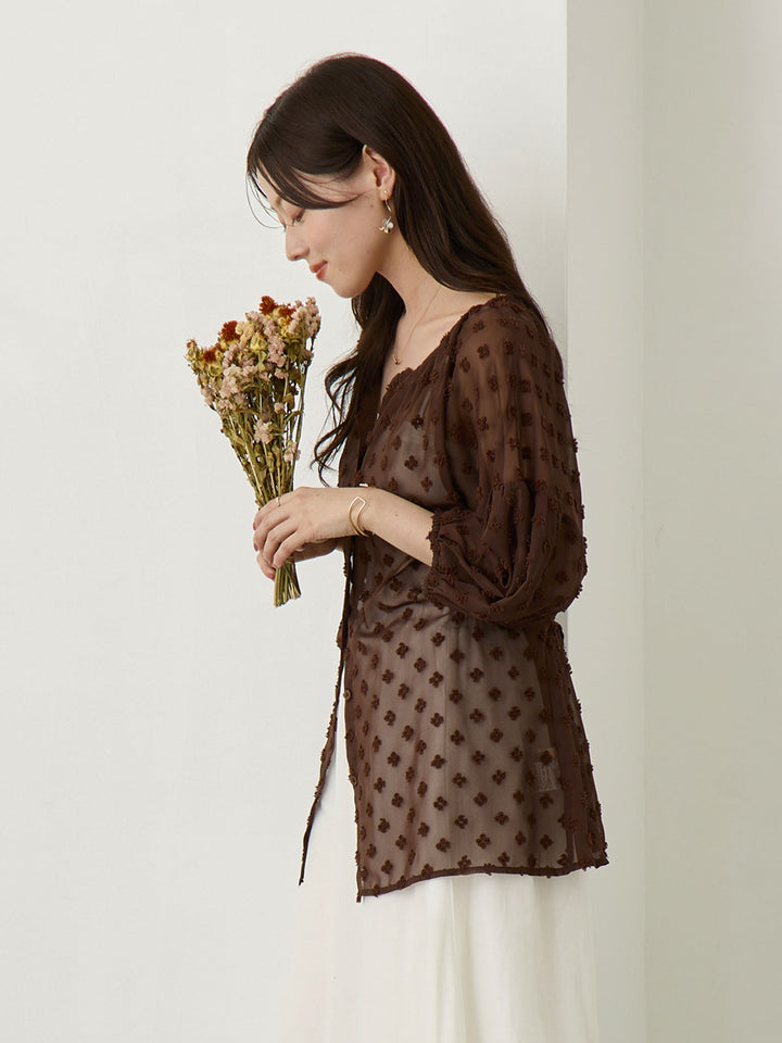 シアーチュニック Brown