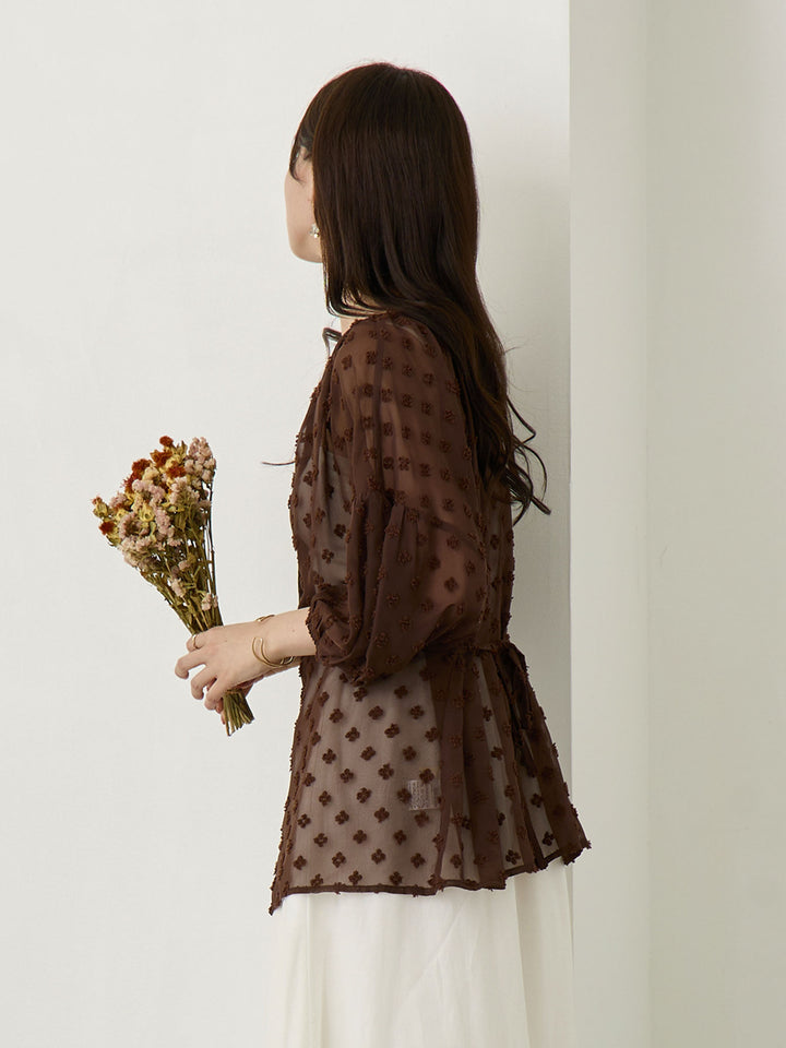 シアーチュニック Brown