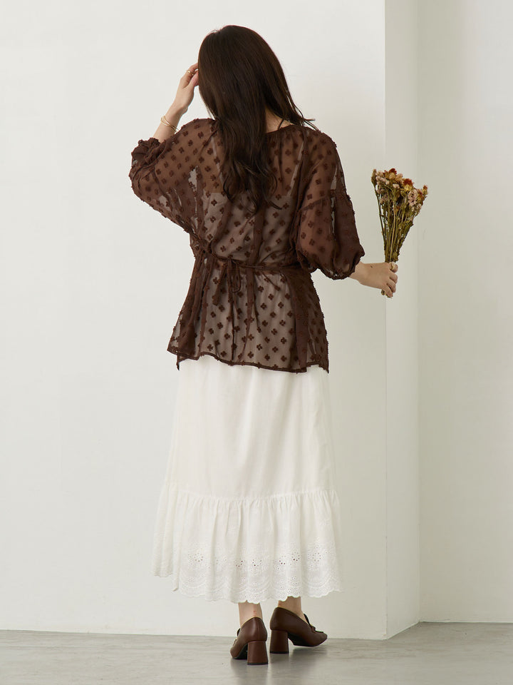 シアーチュニック Brown