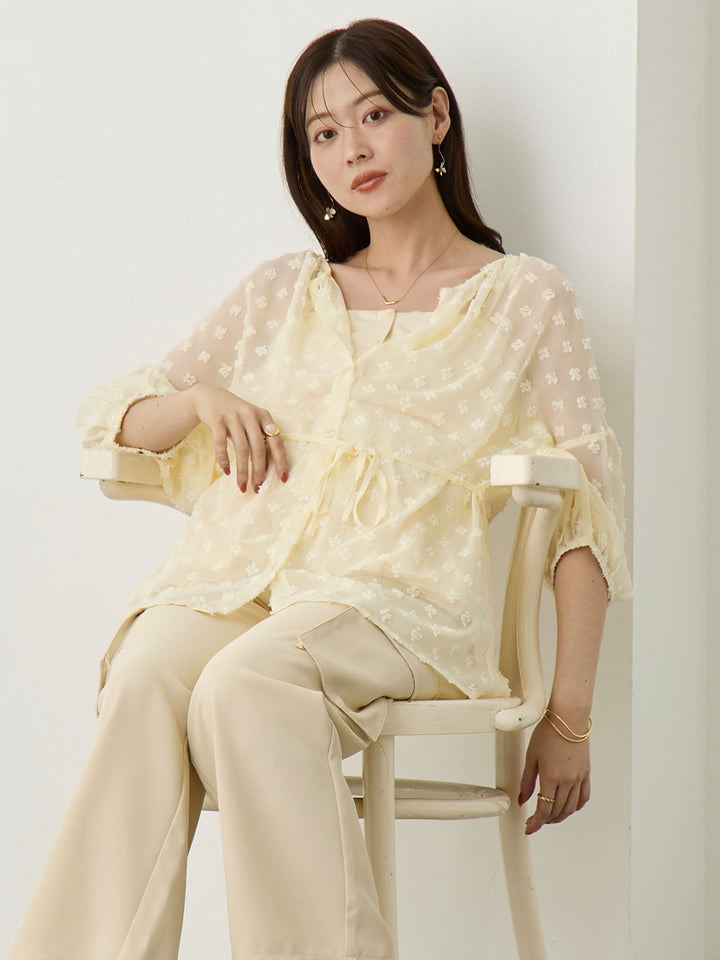 シアーチュニック Ivory
