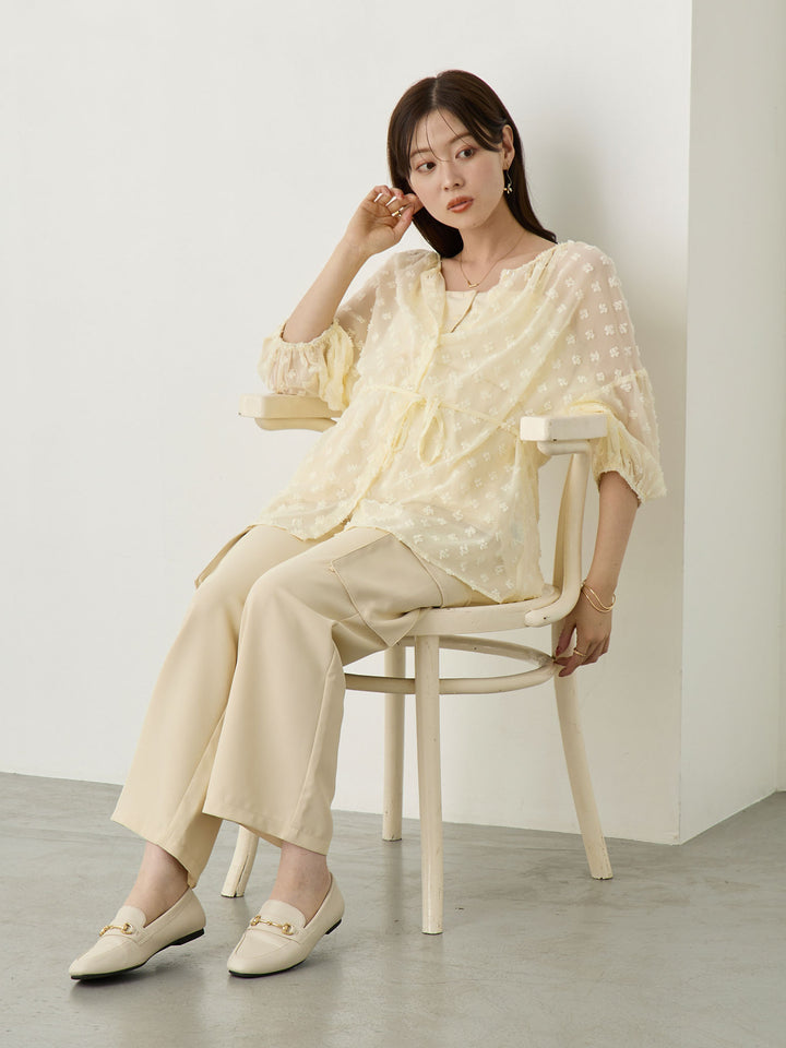 シアーチュニック Ivory