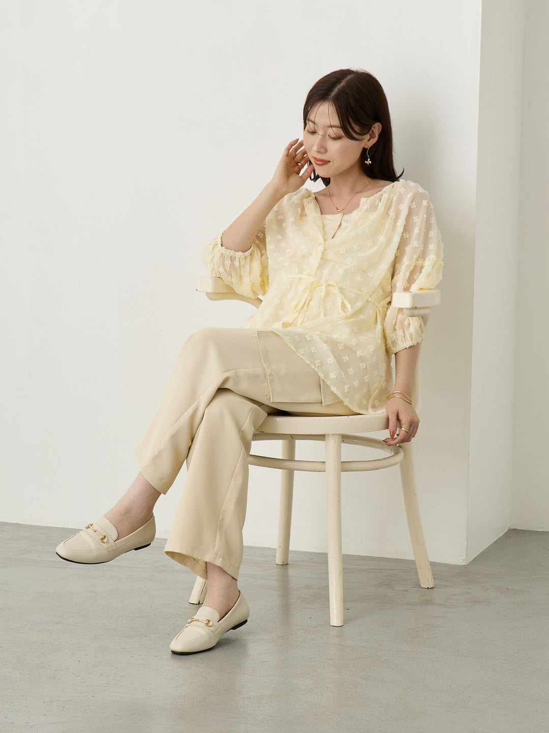 カジュアルパンツ Ivory