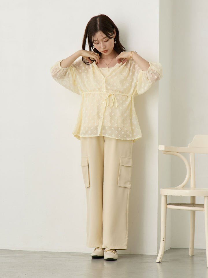 シアーチュニック Ivory