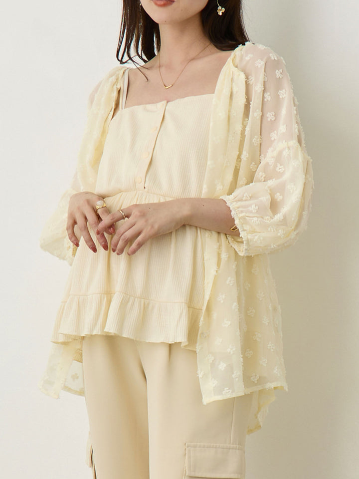 シアーチュニック Ivory