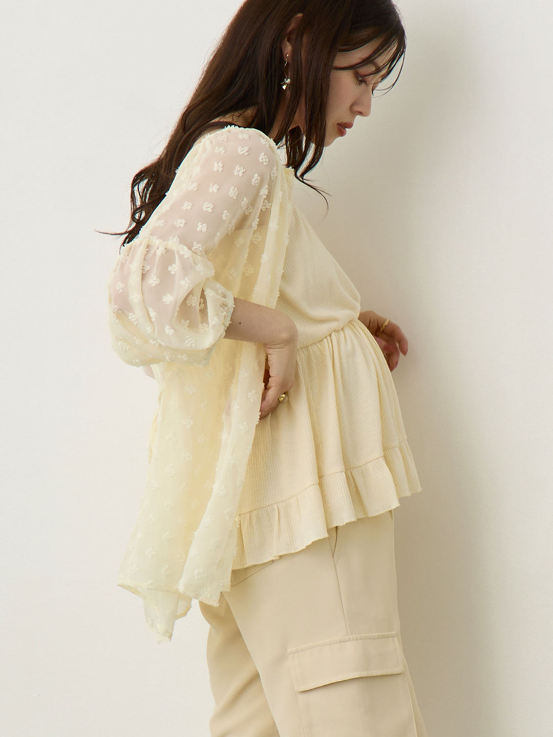 シアーチュニック Ivory