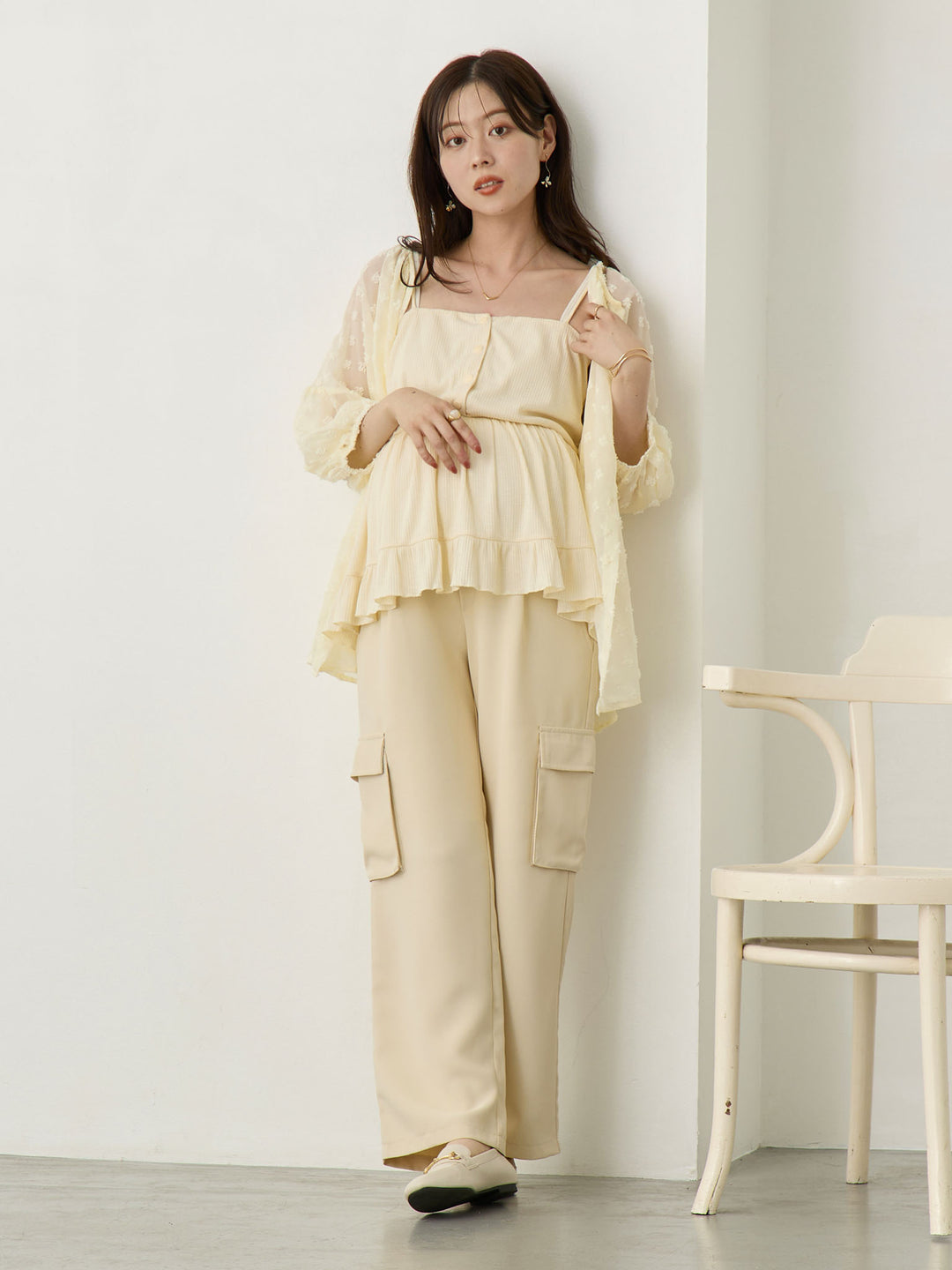 カジュアルパンツ Ivory