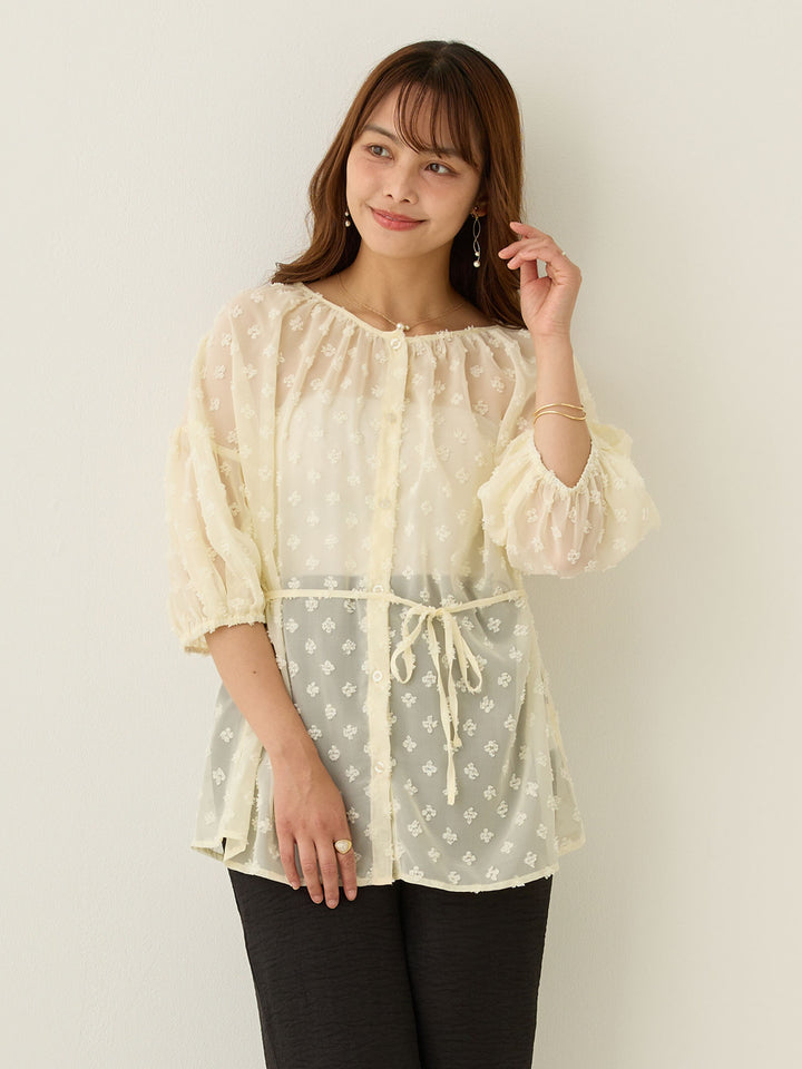 シアーチュニック Ivory