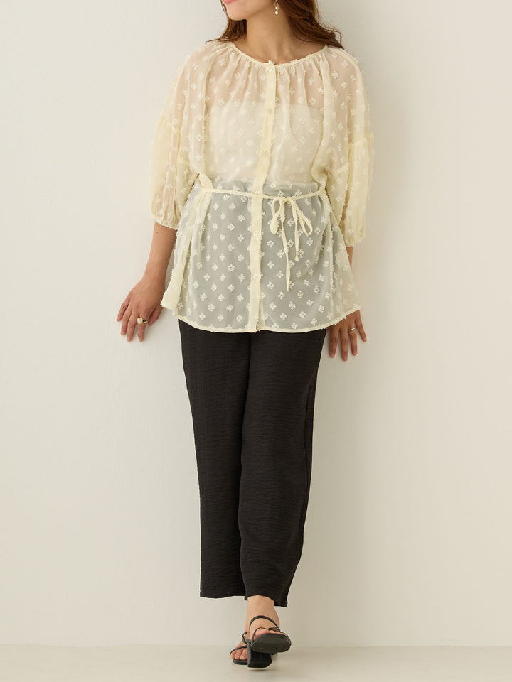 シアーチュニック Ivory