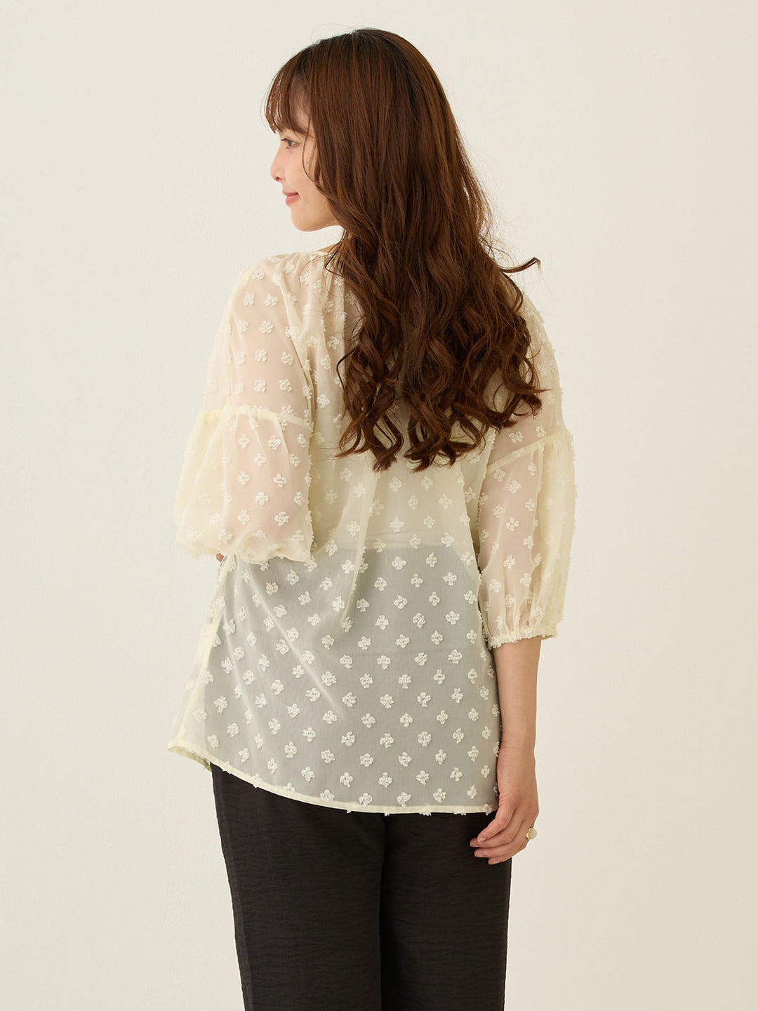 シアーチュニック Ivory