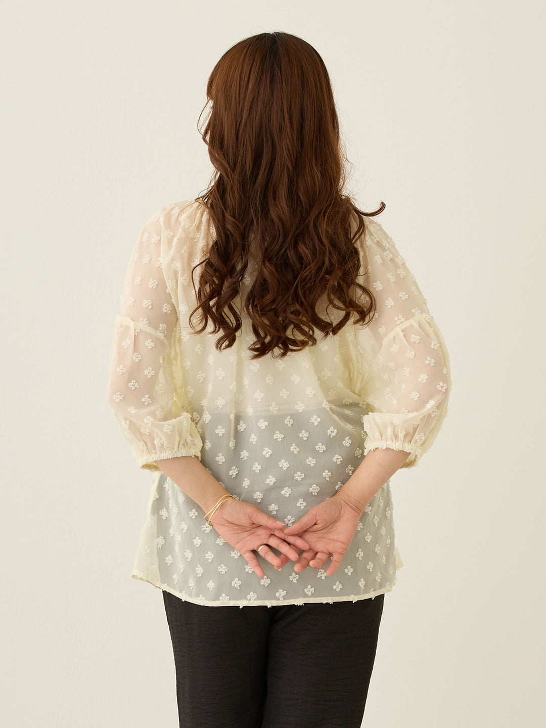 シアーチュニック Ivory