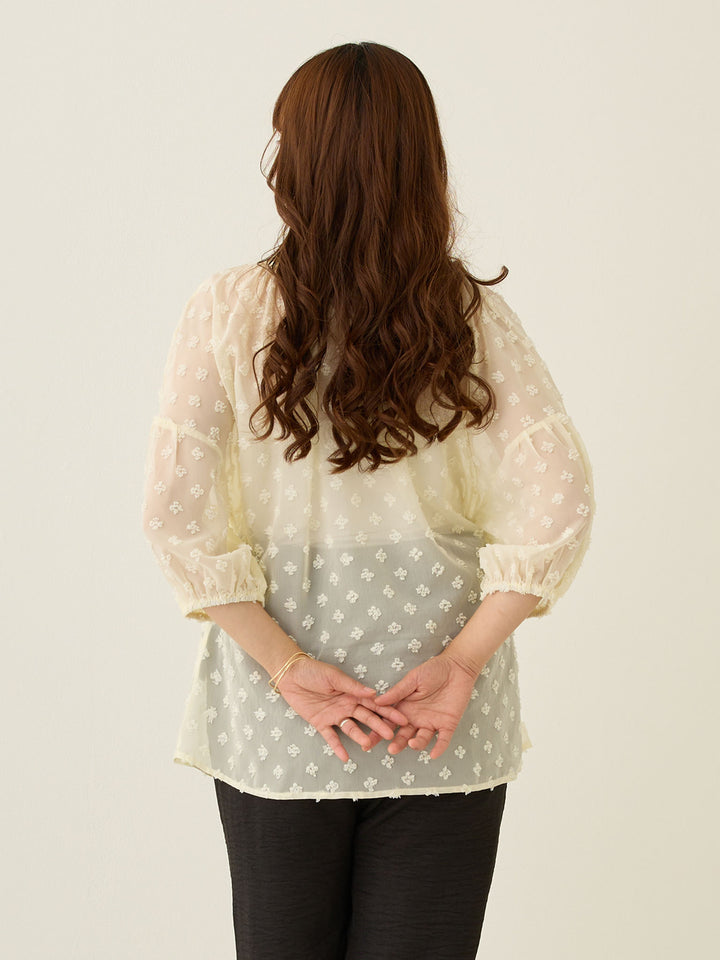 シアーチュニック Ivory