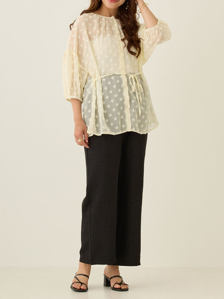 シアーチュニック Ivory