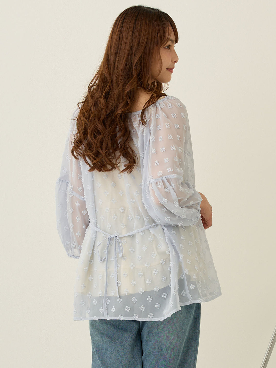 シアーチュニック Blue