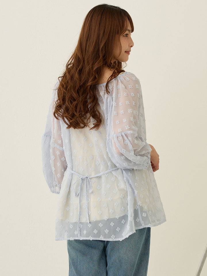 シアーチュニック Blue