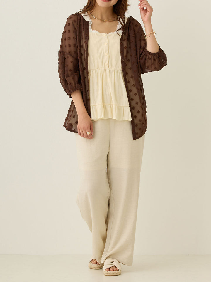 シアーチュニック Brown