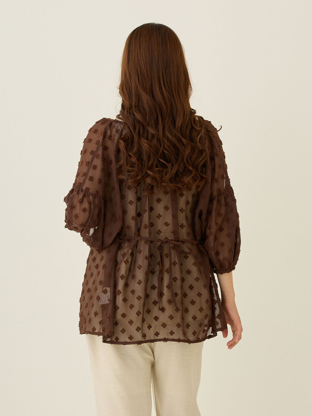 シアーチュニック Brown